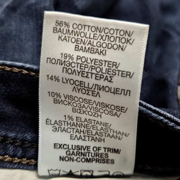 Silver Jeans Women's Dark Indigo Super Skinny Jeans - Picture 7 of 7